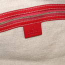 GUCCI Shoulder Bag Leather Red Gold 154401 Auth ep17176A-17