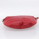 GUCCI Shoulder Bag Leather Red Gold 154401 Auth ep17176A-9