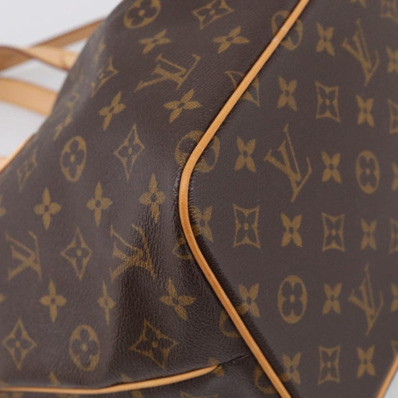LOUIS VUITTON Monogram Palermo PM Tote Bag M40145 LV Auth ep17177V