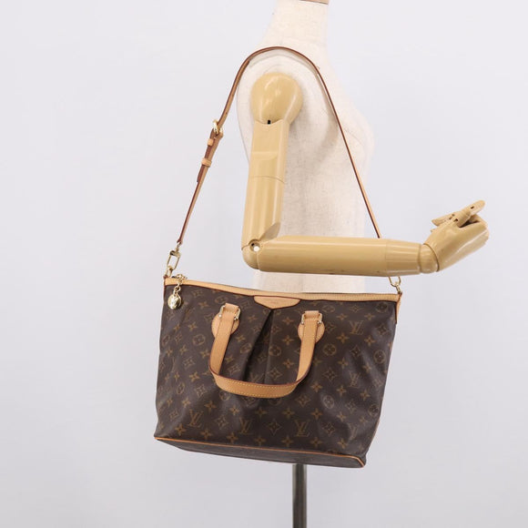 LOUIS VUITTON Monogram Palermo PM Tote Bag M40145 LV Auth ep17177V