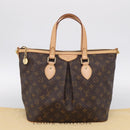 LOUIS VUITTON Monogram Palermo PM Tote Bag M40145 LV Auth ep17177V-26