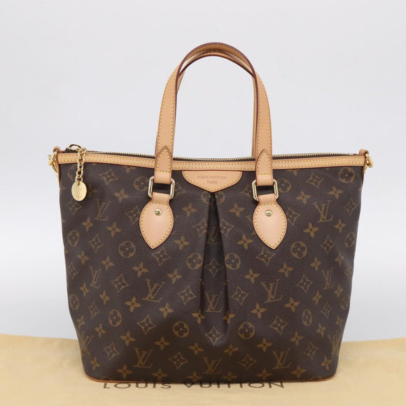 LOUIS VUITTON Monogram Palermo PM Tote Bag M40145 LV Auth ep17177V