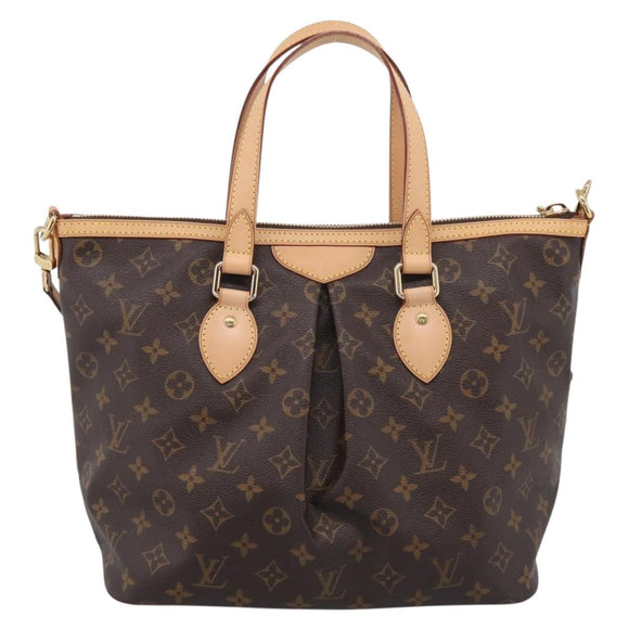 LOUIS VUITTON Monogram Palermo PM Tote Bag M40145 LV Auth ep17177V