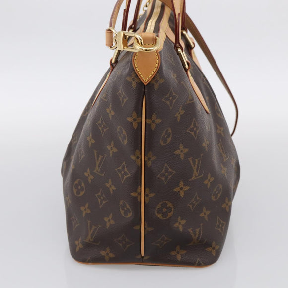 LOUIS VUITTON Monogram Palermo PM Tote Bag M40145 LV Auth ep17177V
