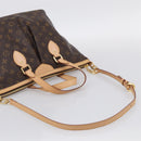 LOUIS VUITTON Monogram Palermo PM Tote Bag M40145 LV Auth ep17177V-9