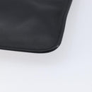 FENDI Monster Clutch Bag Leather Black Silver Auth ep17180A-10