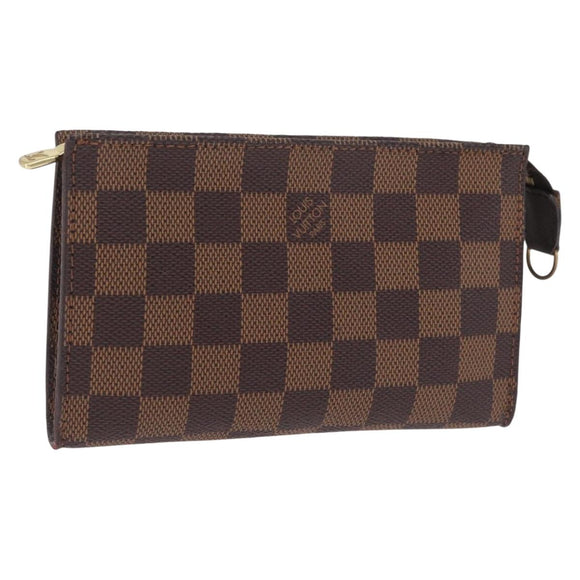 LOUIS VUITTON Damier Ebene Marais Pouch Pouch LV Auth ep17183