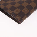LOUIS VUITTON Damier Ebene Marais Pouch Pouch LV Auth ep17183-10
