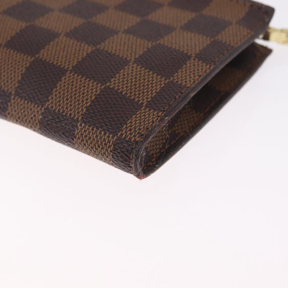 LOUIS VUITTON Damier Ebene Marais Pouch Pouch LV Auth ep17183