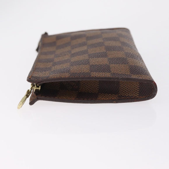 LOUIS VUITTON Damier Ebene Marais Pouch Pouch LV Auth ep17183
