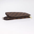 LOUIS VUITTON Damier Ebene Marais Pouch Pouch LV Auth ep17183-6
