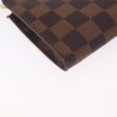LOUIS VUITTON Damier Ebene Marais Pouch Pouch LV Auth ep17183-8