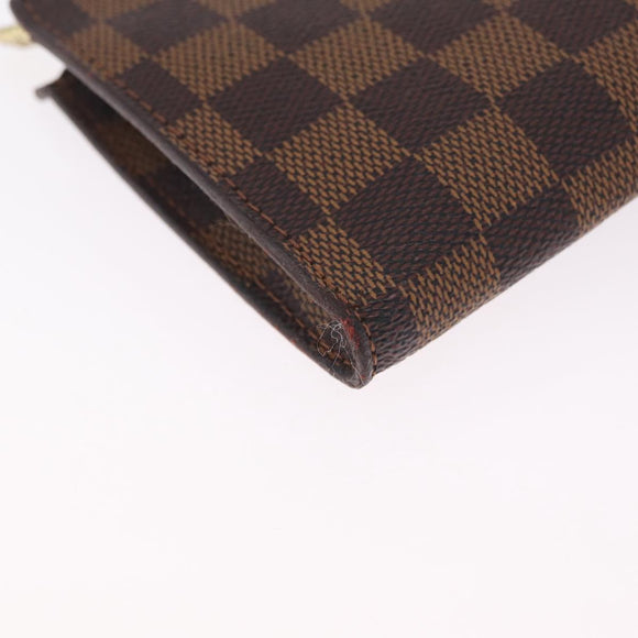 LOUIS VUITTON Damier Ebene Marais Pouch Pouch LV Auth ep17183