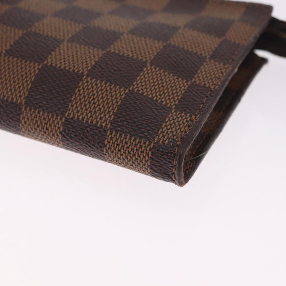 LOUIS VUITTON Damier Ebene Marais Pouch Pouch LV Auth ep17183