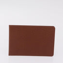 LOUIS VUITTON Pass Case Leather 4 Set Brown LV Auth ep17184-18