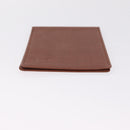 LOUIS VUITTON Pass Case Leather 4 Set Brown LV Auth ep17184-4