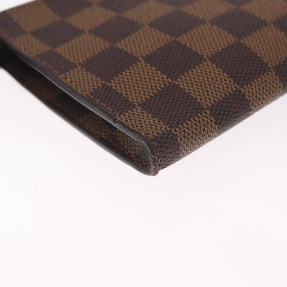 LOUIS VUITTON Damier Ebene Marais Pouch Pouch LV Auth ep17185