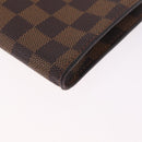 LOUIS VUITTON Damier Ebene Marais Pouch Pouch LV Auth ep17185-11