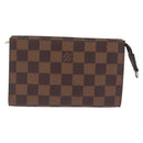 LOUIS VUITTON Damier Ebene Marais Pouch Pouch LV Auth ep17185-2