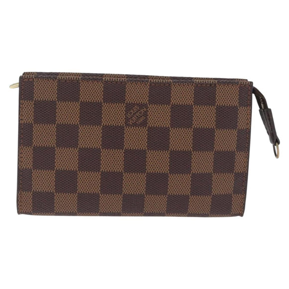 LOUIS VUITTON Damier Ebene Marais Pouch Pouch LV Auth ep17185