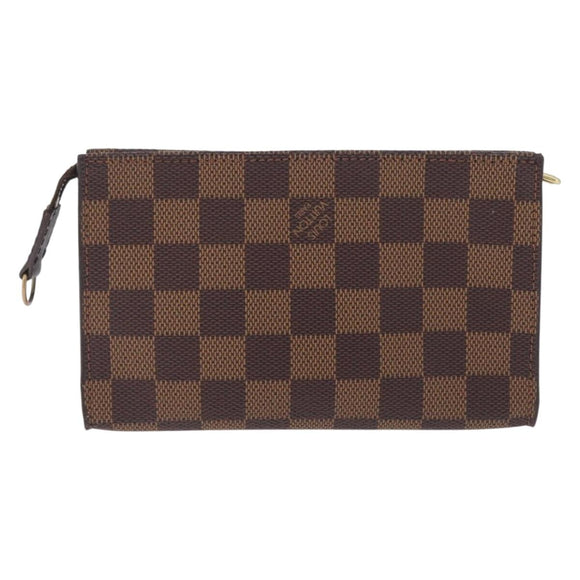 LOUIS VUITTON Damier Ebene Marais Pouch Pouch LV Auth ep17185