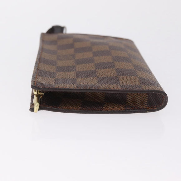 LOUIS VUITTON Damier Ebene Marais Pouch Pouch LV Auth ep17185
