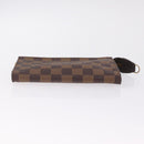 LOUIS VUITTON Damier Ebene Marais Pouch Pouch LV Auth ep17185-7