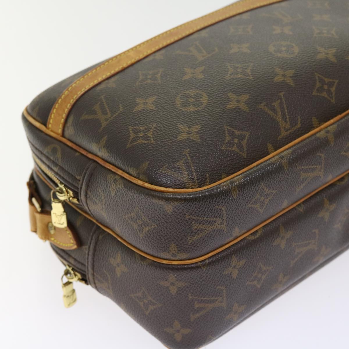 LOUIS VUITTON Monogram Reporter PM Shoulder Bag M45254 LV Auth ep1739