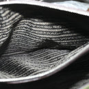 PRADA Shoulder Bag Nylon Leather Green Auth ep1747-18