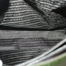 PRADA Shoulder Bag Nylon Leather Green Auth ep1747-20