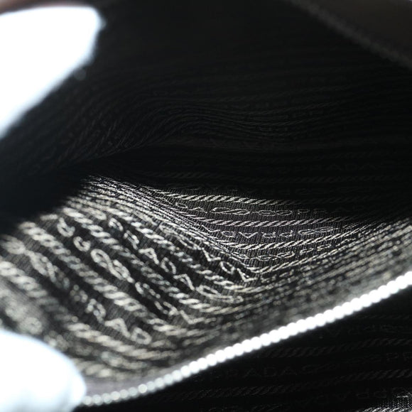 PRADA Shoulder Bag Nylon Leather Green Auth ep1747