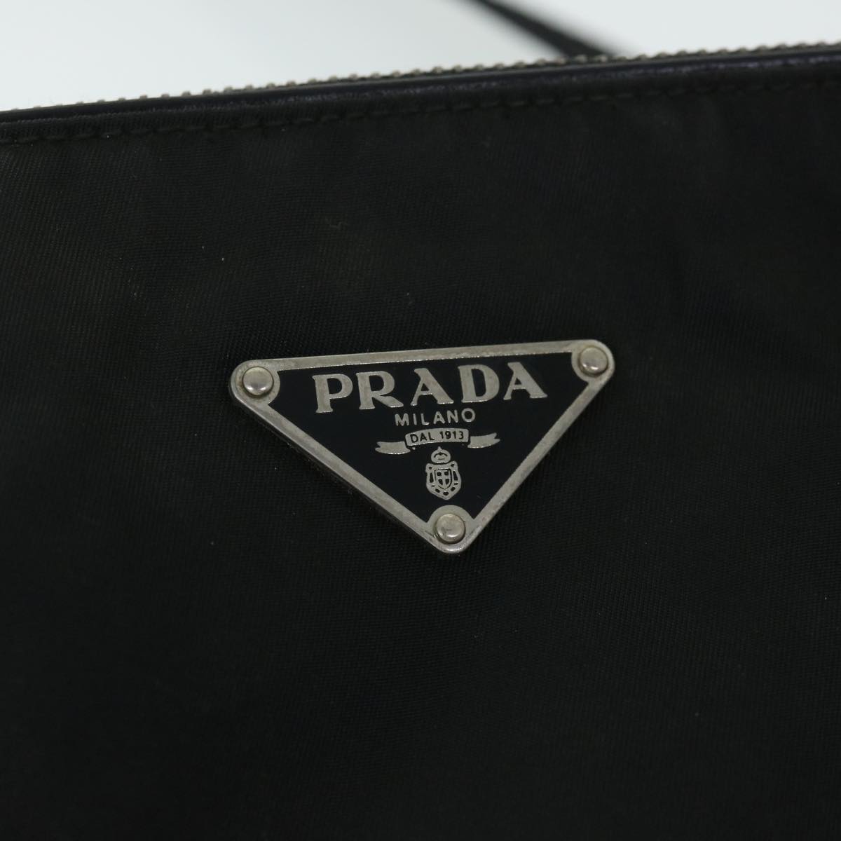 PRADA Shoulder Bag Nylon Black Auth ep1770