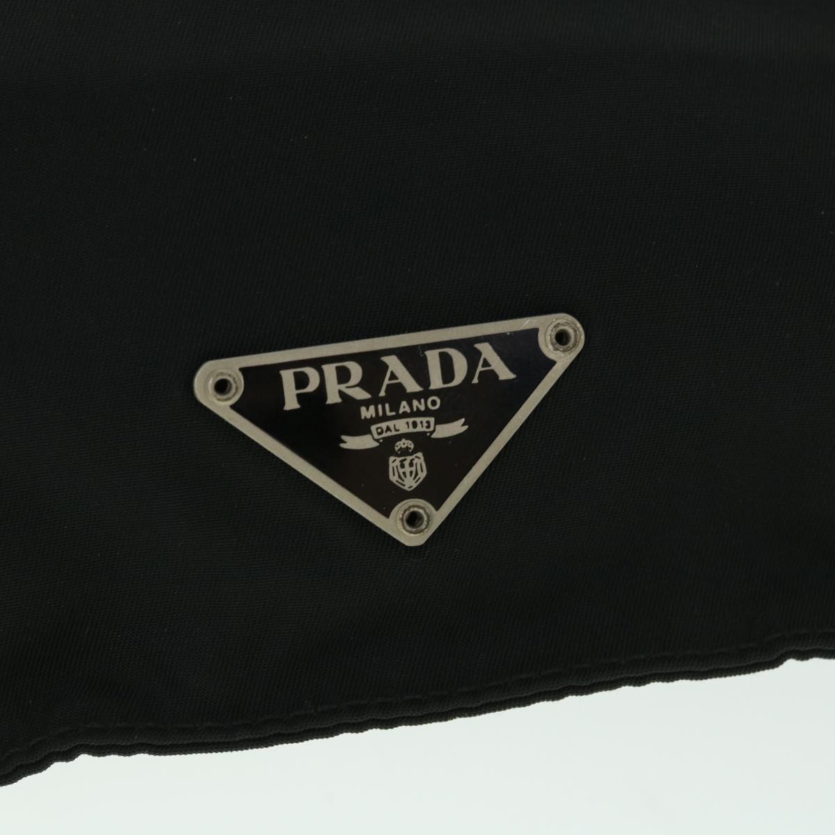 PRADA Shoulder Bag Nylon Black Auth ep1783