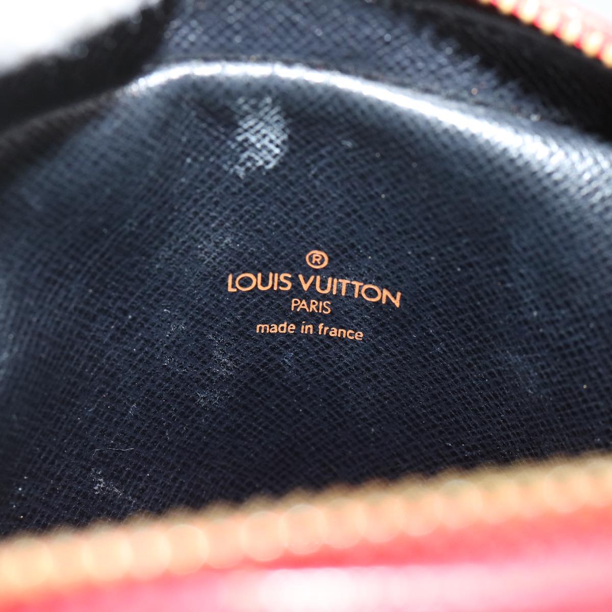 LOUIS VUITTON Epi Danube Shoulder Bag Red M45637 LV Auth ep1798