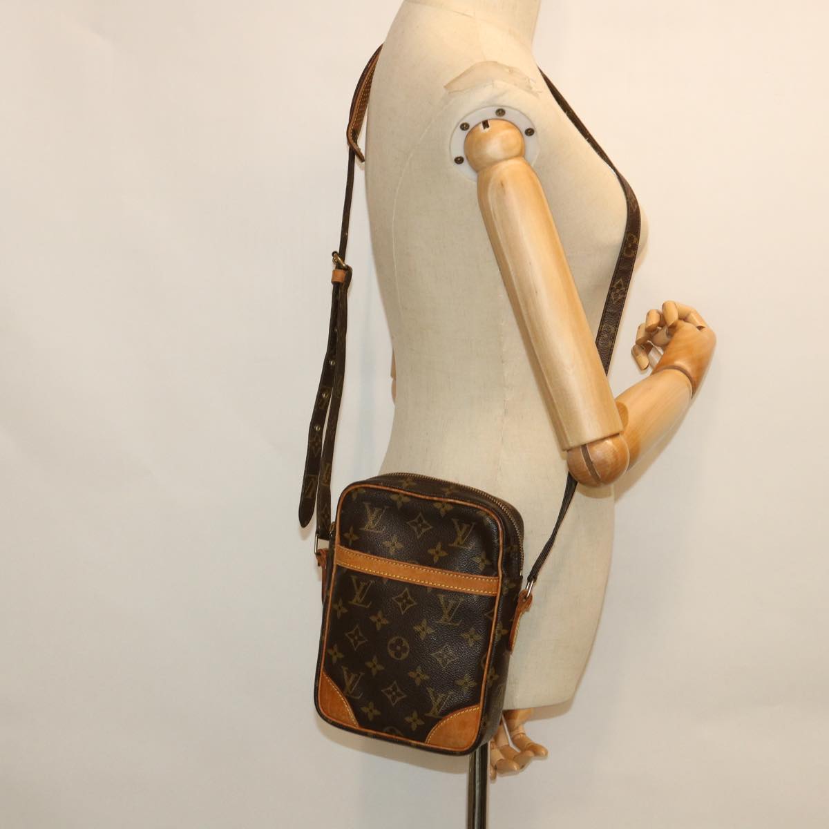 LOUIS VUITTON Monogram Danube Shoulder Bag M45266 LV Auth ep1808