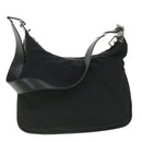 GUCCI Shoulder Bag Canvas Leather Black Auth ep1875-1