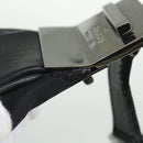 GUCCI Shoulder Bag Canvas Leather Black Auth ep1875-10