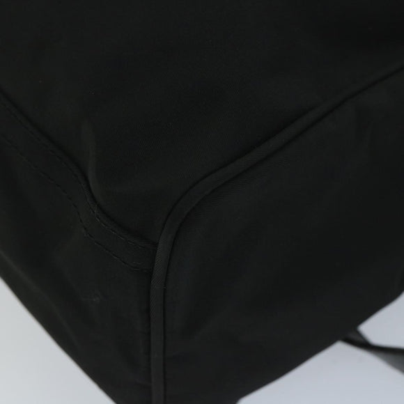 FENDI Tote Bag Nylon Black Auth ep1931