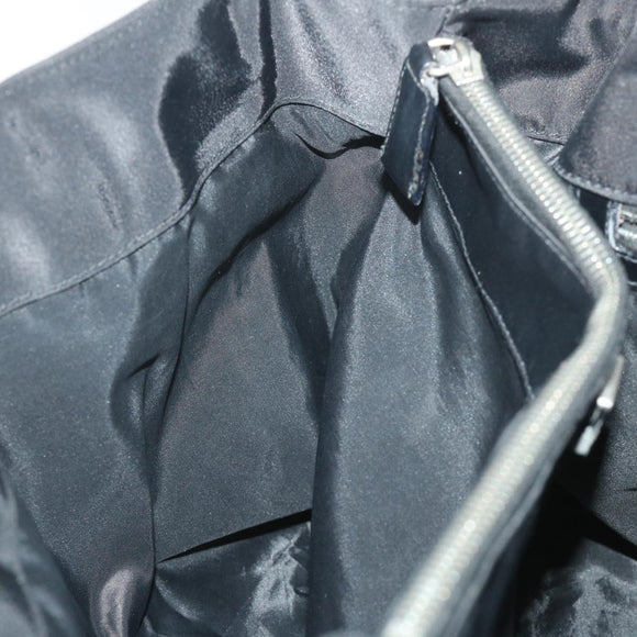 FENDI Tote Bag Nylon Black Auth ep1931