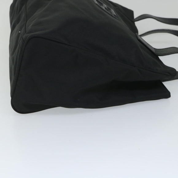 FENDI Tote Bag Nylon Black Auth ep1931
