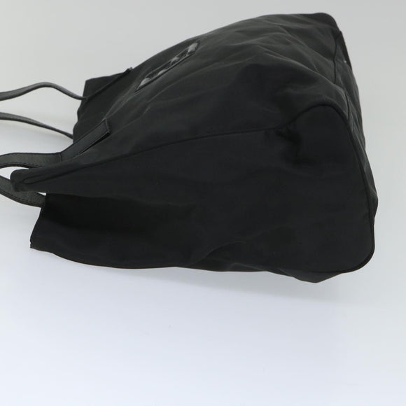 FENDI Tote Bag Nylon Black Auth ep1931
