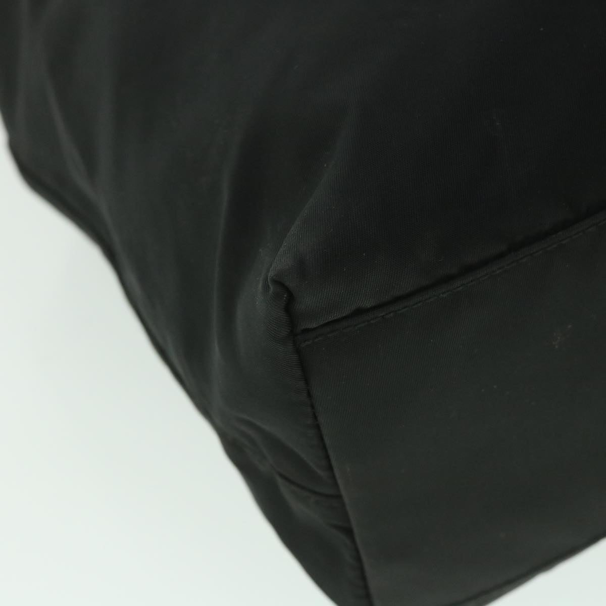 PRADA Hand Bag Nylon Black Auth ep2020