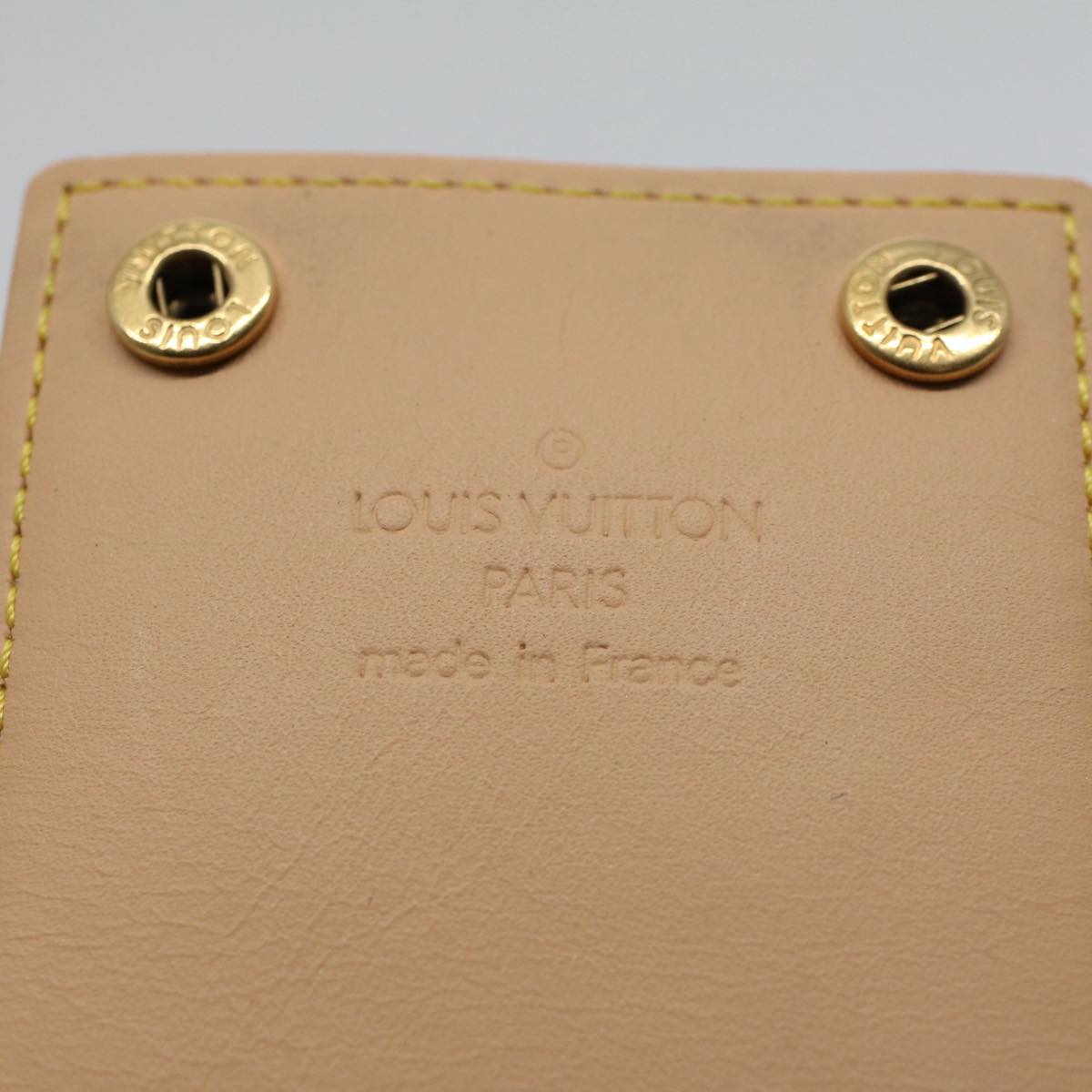 LOUIS VUITTON Monogram Multicolor iPod Nano Case White M60014 LV Auth ep2033