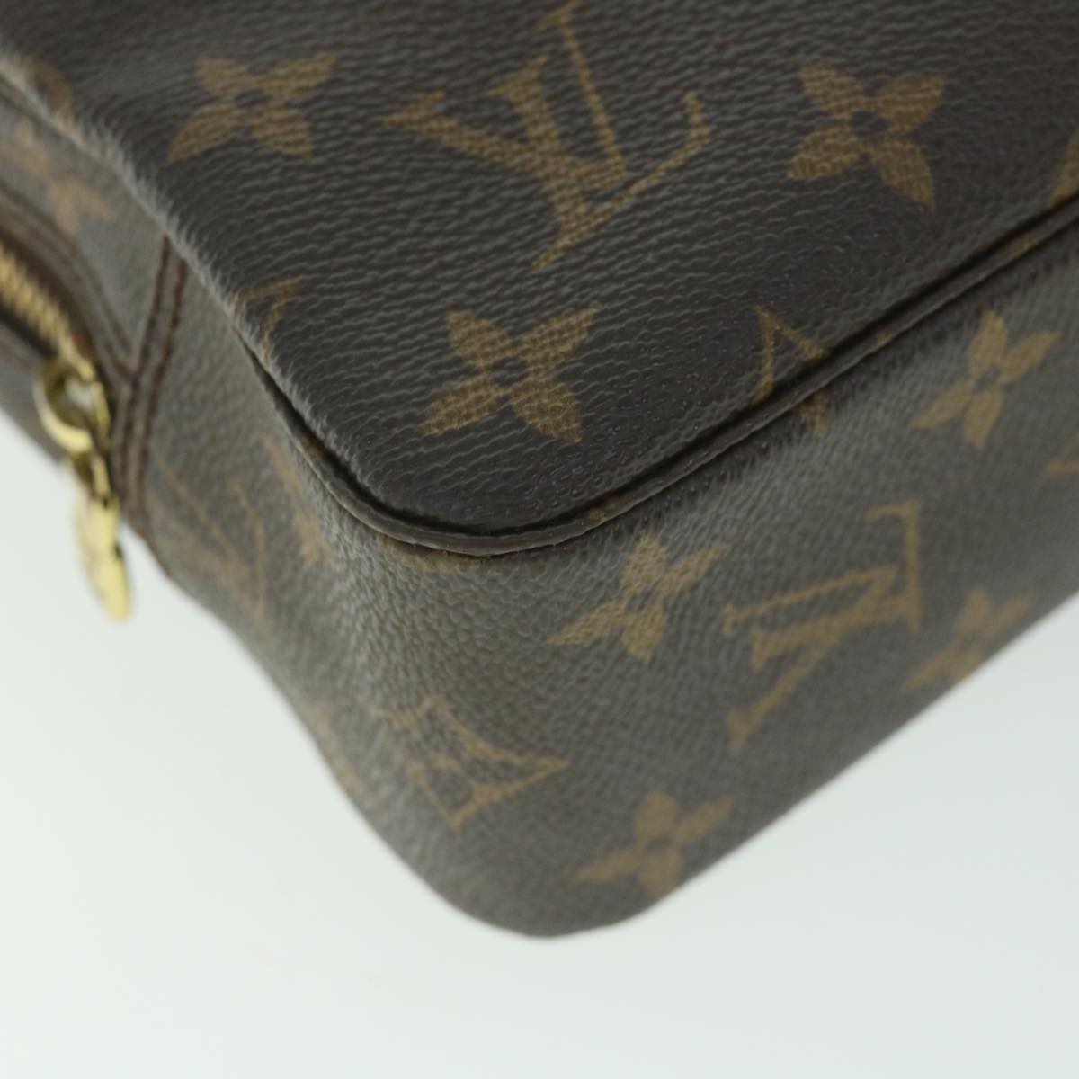 LOUIS VUITTON Monogram Trousse Toilette 23 Clutch Bag M47524 LV Auth ep2064