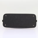 BURBERRY Nova Check Hand Bag Nylon Canvas Beige Auth ep2098-5