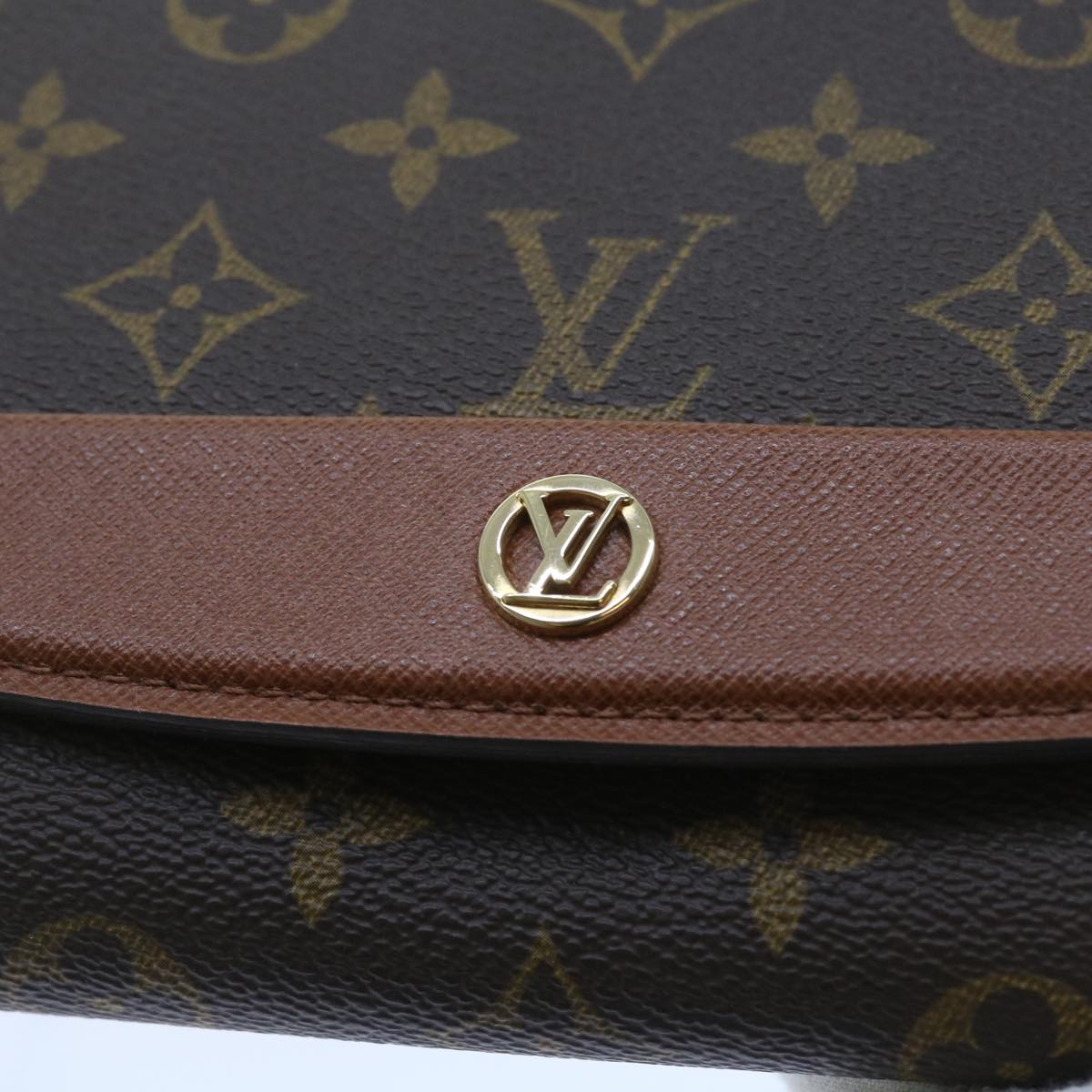 LOUIS VUITTON Monogram Bordeaux 24 Shoulder Bag M51798 LV Auth ep2114