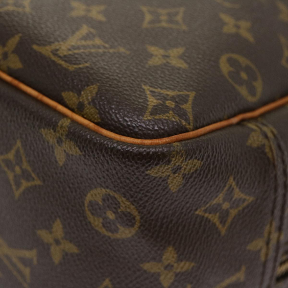 LOUIS VUITTON Monogram Deauville Hand Bag M47270 LV Auth ep213