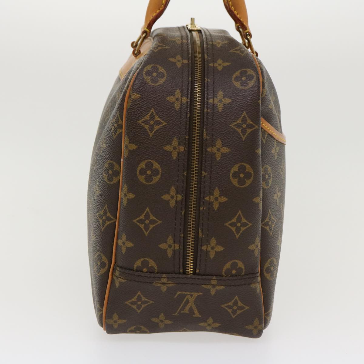 LOUIS VUITTON Monogram Deauville Hand Bag M47270 LV Auth ep213