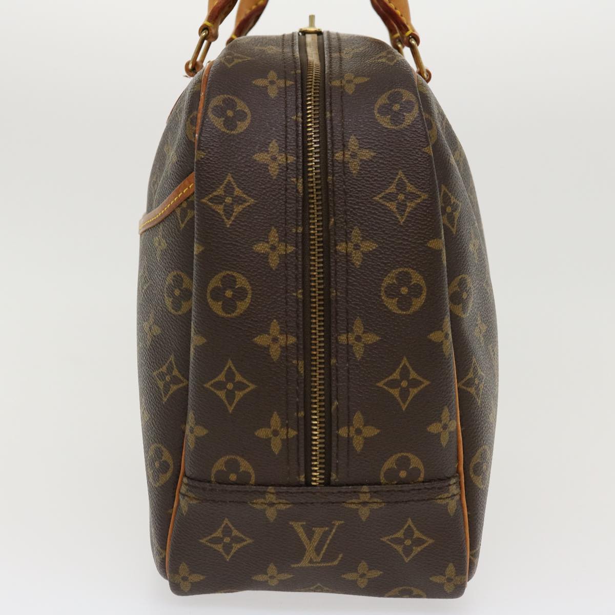 LOUIS VUITTON Monogram Deauville Hand Bag M47270 LV Auth ep213