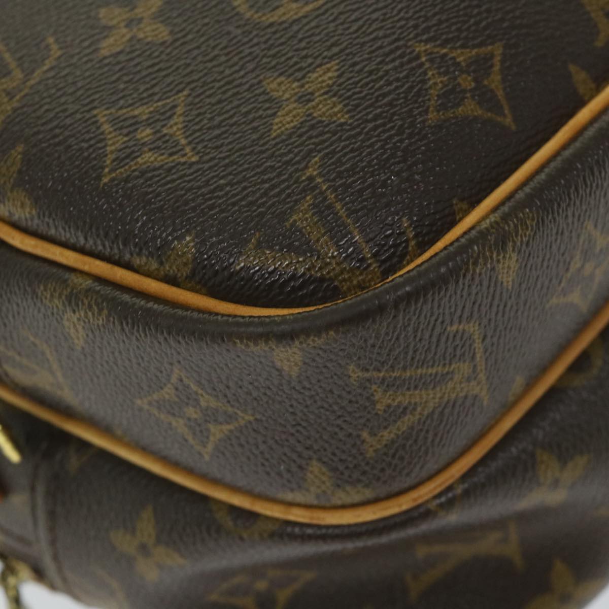 LOUIS VUITTON Monogram Reporter PM Shoulder Bag M45254 LV Auth ep2159